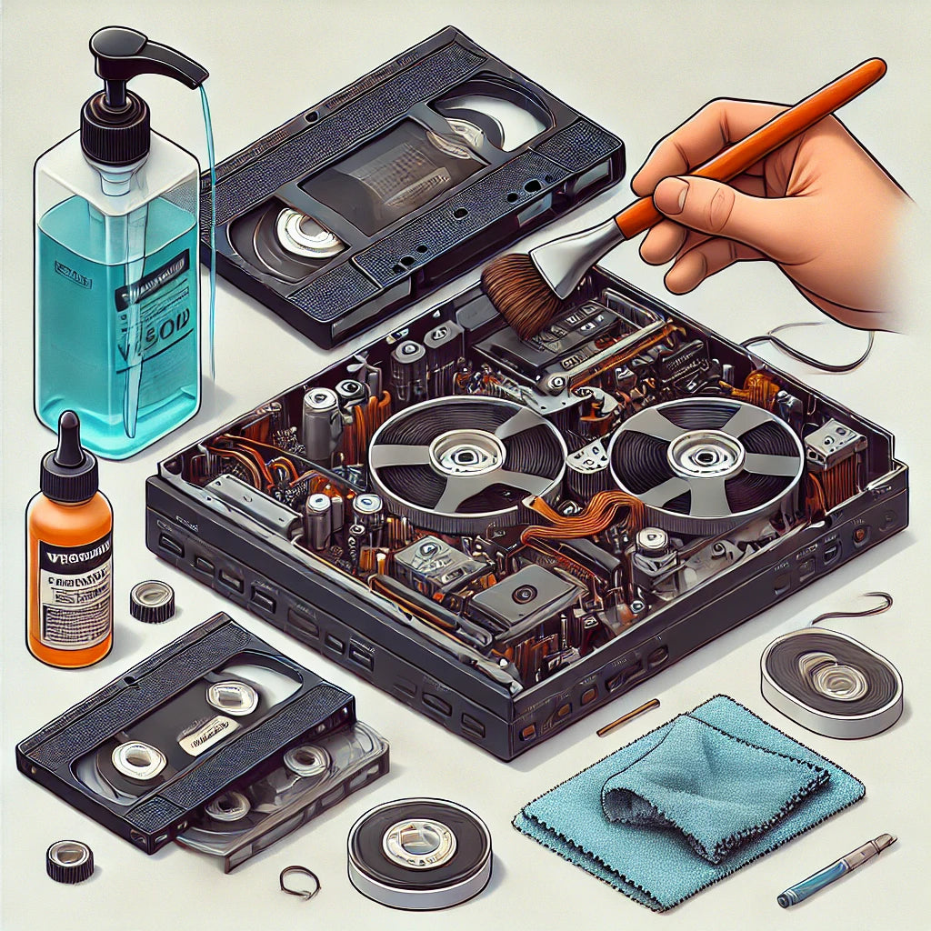 The Ultimate Guide to Cleaning Your VHS Players: Why It’s Important and How to Do It Right
