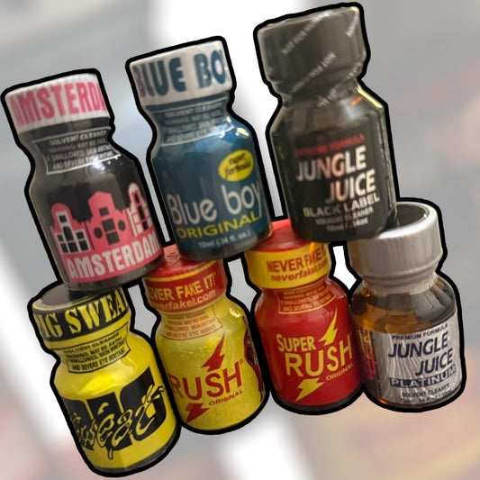 Another Gay Party Pack – 7 of Our Most Popular 10ml Bottles
