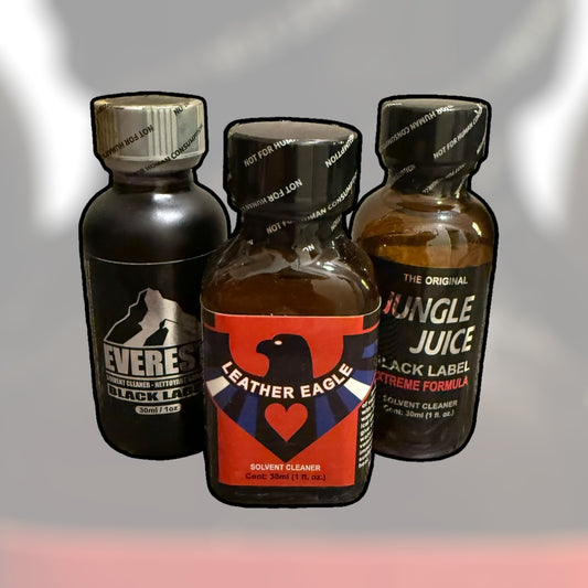 Ultimate Pleasure Pack – Leather Eagle, Everest Black & Jungle Juice Black