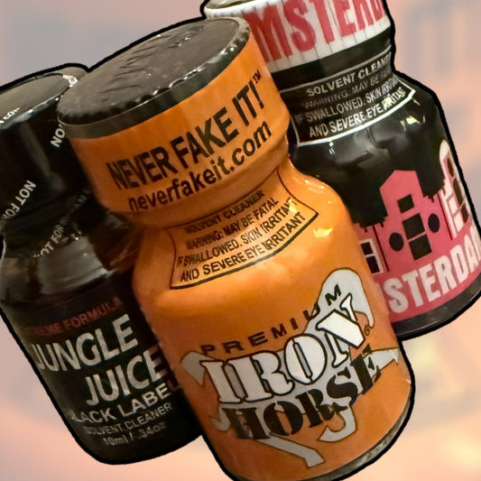 Wild West Clean-Up Pack – Iron Horse, Jungle Juice Black & Amsterdam