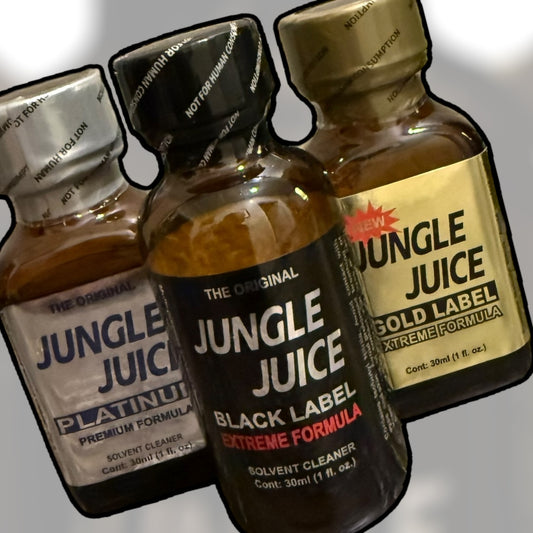 Jungle Juice Clean Pack – Featuring Jungle Juice Gold, Black & Platinum
