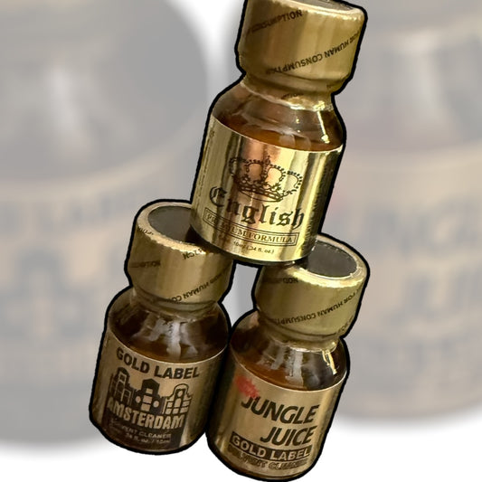 Italian Gold Heist Pack – English Gold, Gold Amsterdam & Jungle Juice Gold